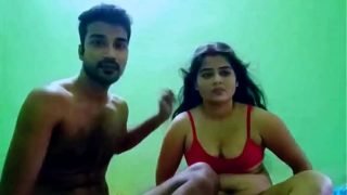 busty hot indian ten babe enjoying a hot fuck session with guy next door