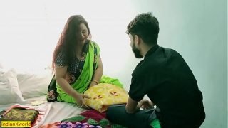 Indian hot beautiful Bhabhi one night stand sex Hindi sex