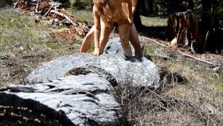 Nude Hiking and Mountain Sex